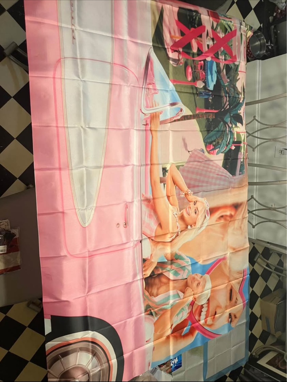 Barbie movie large banner/backdrop